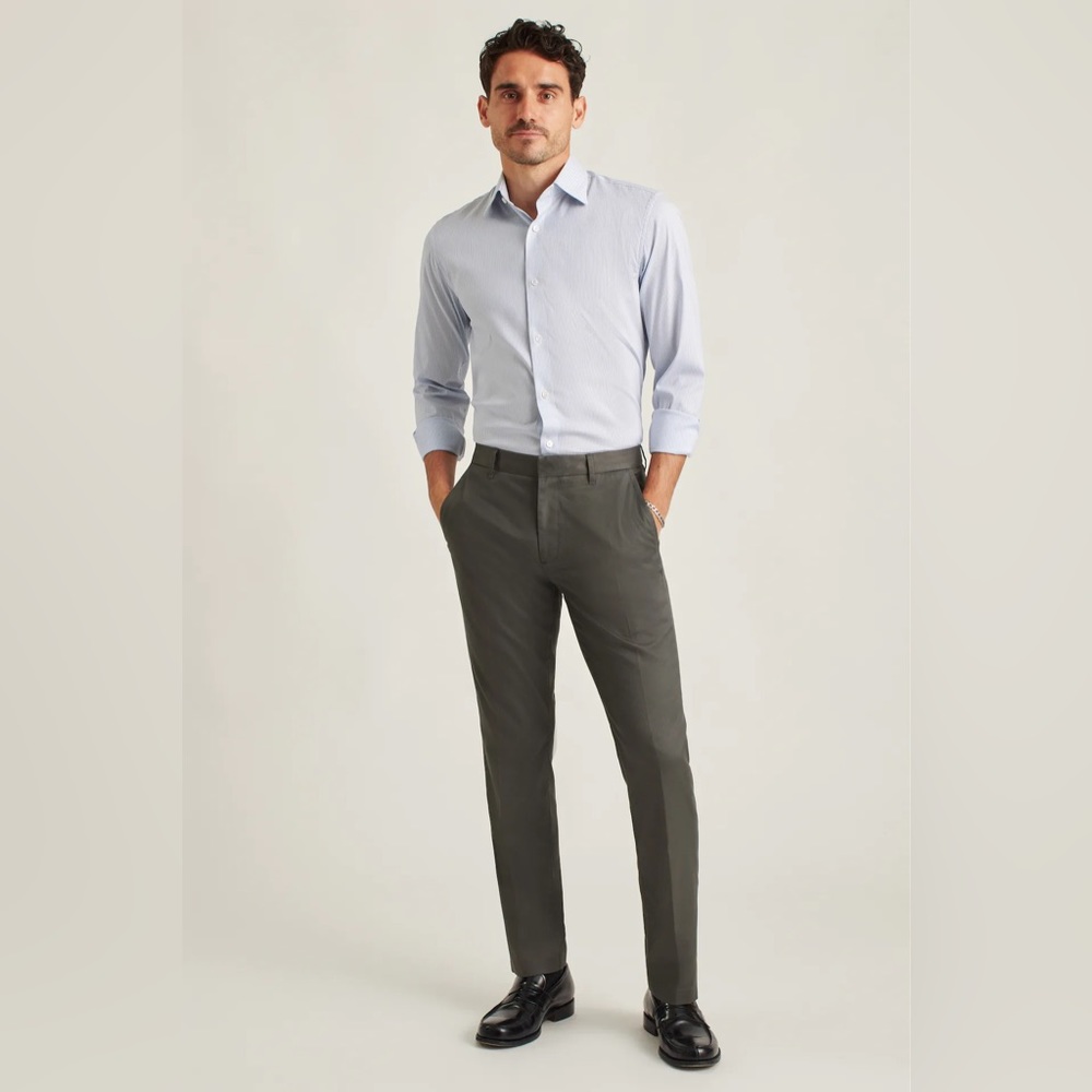 🔥BONOBOS Weekday Warrior Dress Pants - 34x30 Athletic Fit - Friday Gray